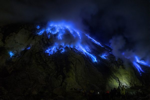 이젠 화산 현장 사진 2