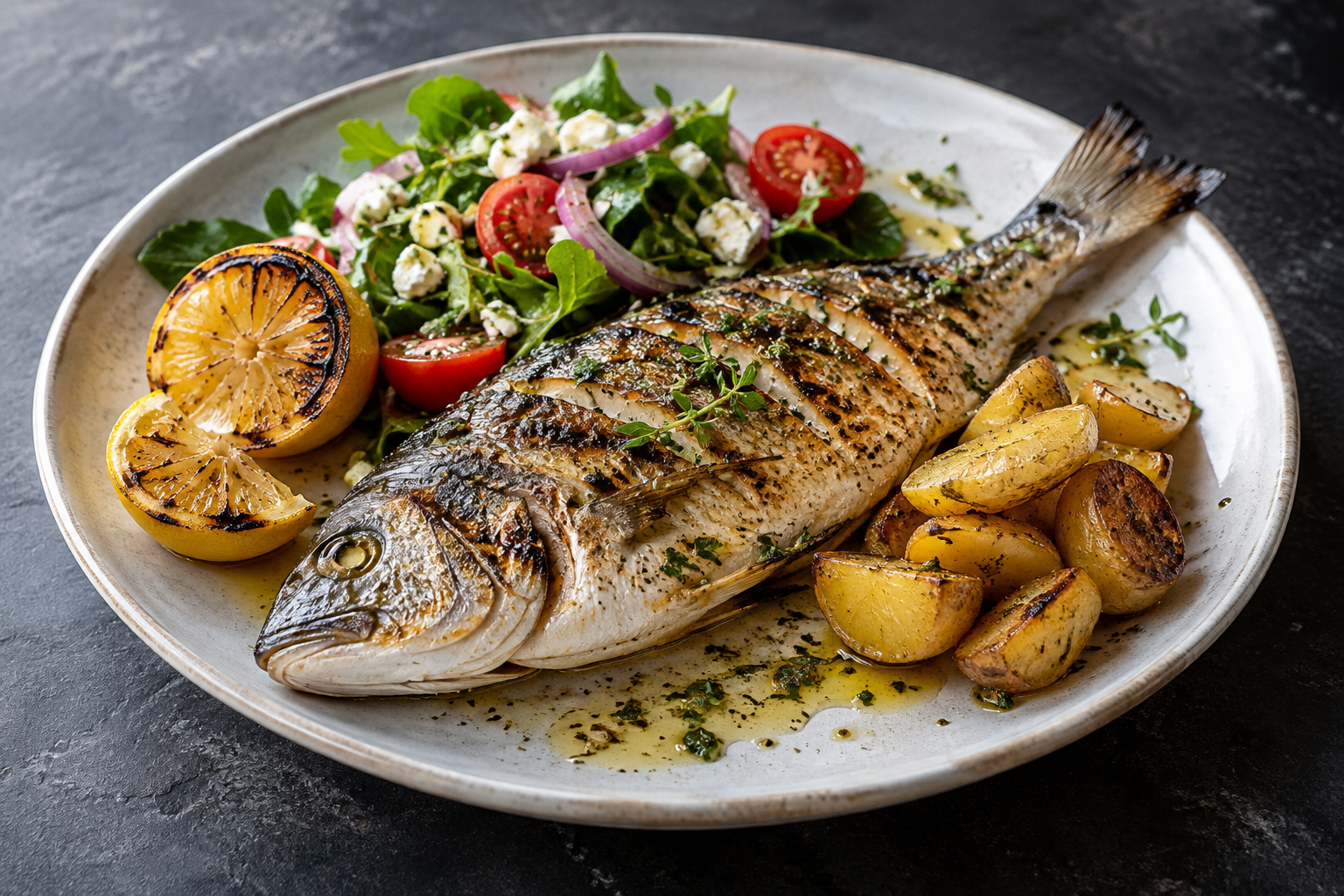Food images have been reconstructed for illustrative purposes. Actual menu items, plating and portion sizes may vary.