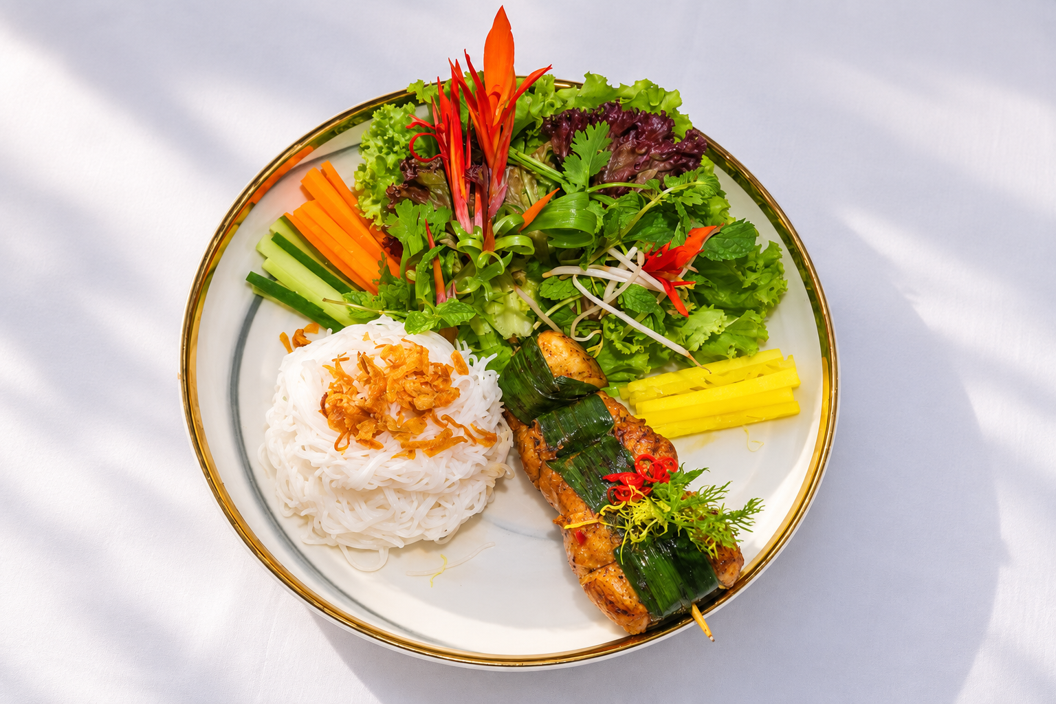 Food images have been reconstructed for illustrative purposes. Actual menu items, plating and portion sizes may vary.