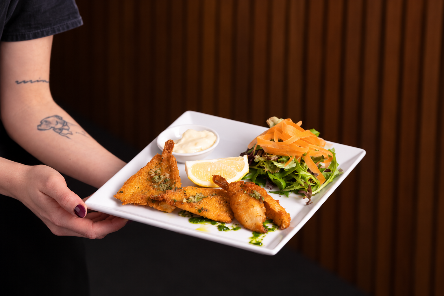 Food images have been reconstructed for illustrative purposes. Actual menu items, plating and portion sizes may vary.